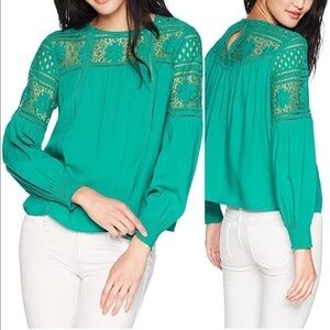 Jack by BB Dakota Lace Long Sleeve Top